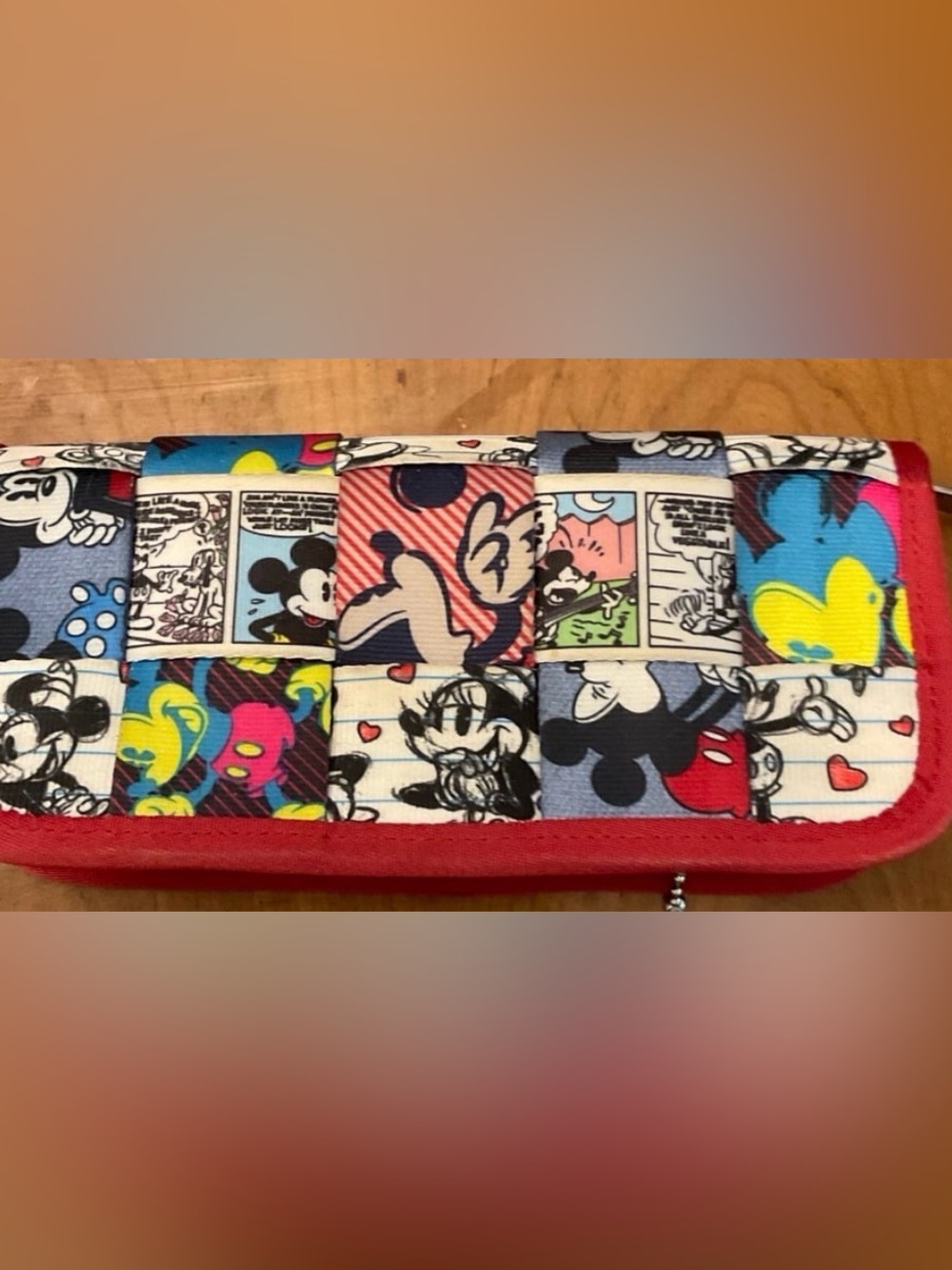 Harveys Seatbelt Bags Disney patchwork wallet